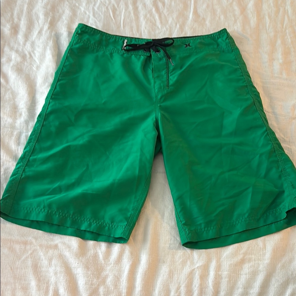 Hurley Vibrant Green Board Shorts